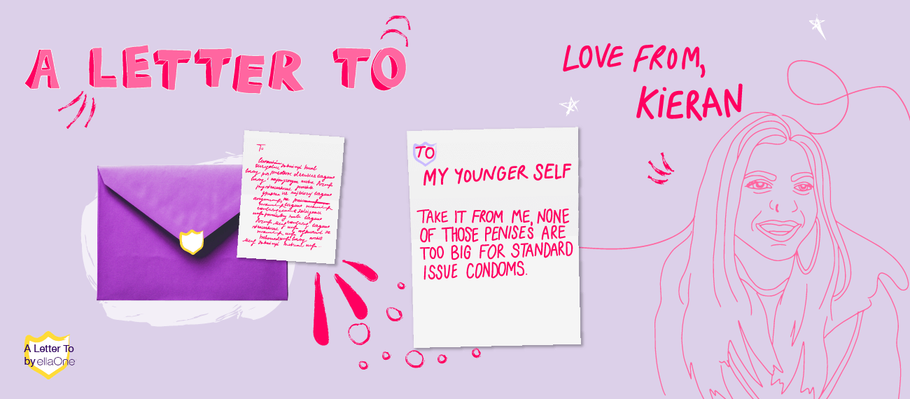 "a letter to my younger self" banner