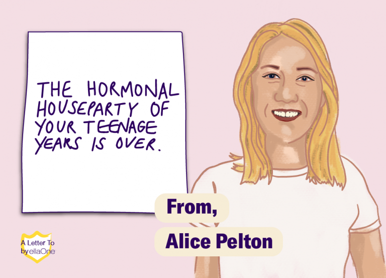 "a letter to" "The hormonal house party of your teenage years is over."