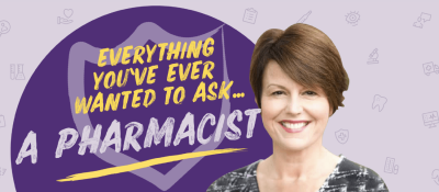 "Everything you've ever wanted to ask a pharmacist"