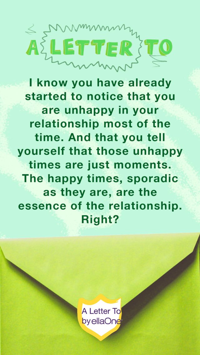 "A letter to the me who did not say no"